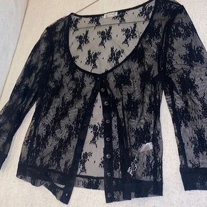 Free People Lace Top